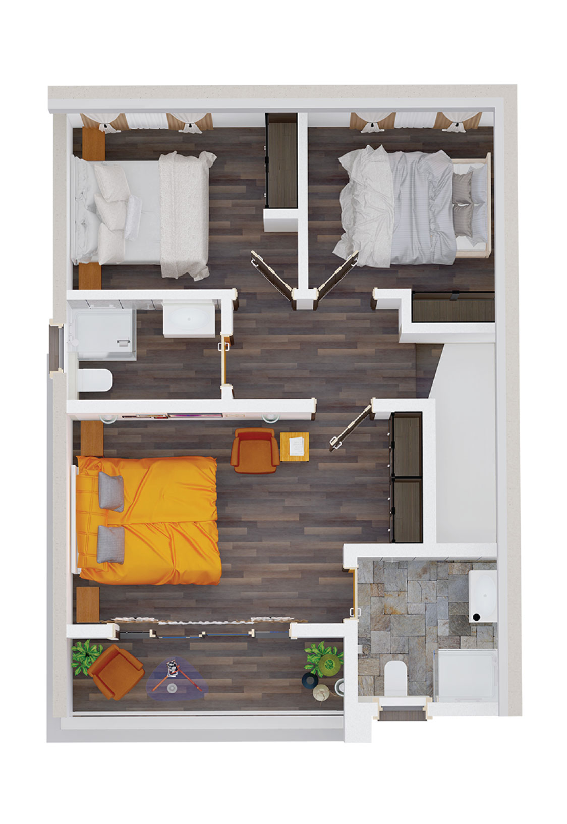 3D-Semi-detached-first-floor-plan